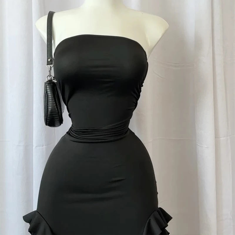 Ruffled Summer mini Dress
