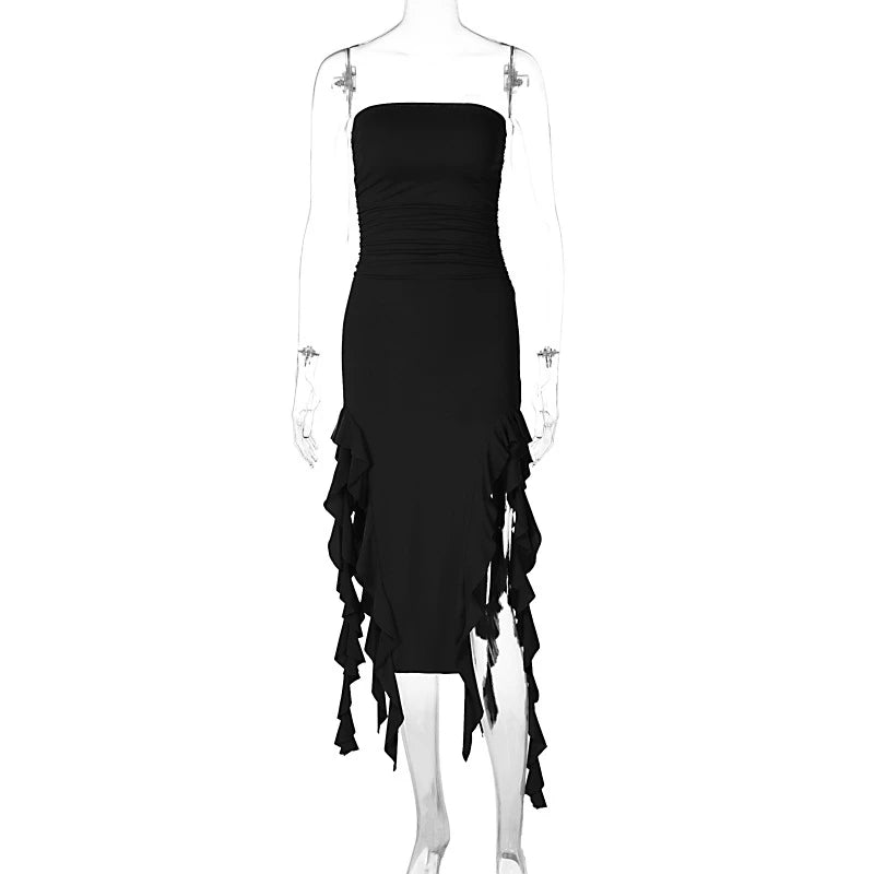Ruffled Summer mini Dress
