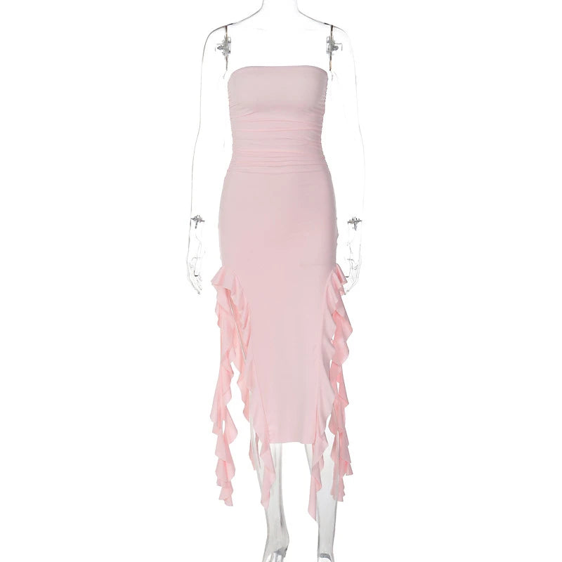 Ruffled Summer mini Dress