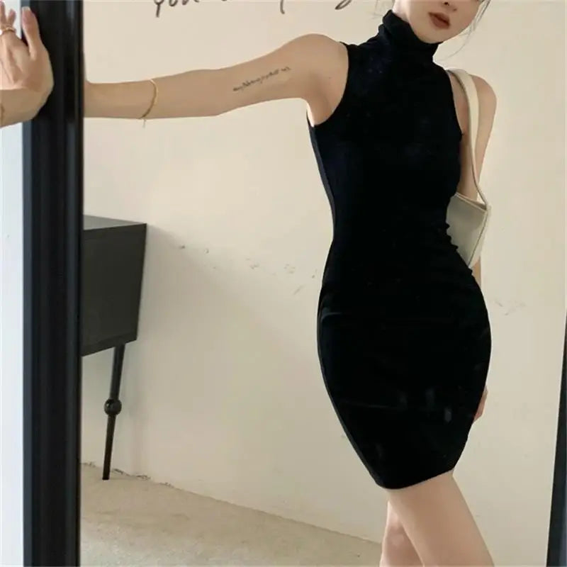 Sexy Sleeve Mini Dress