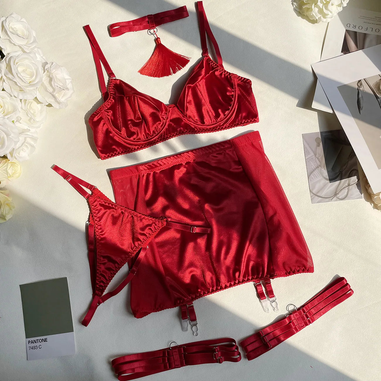 Tassel and Skirt Set