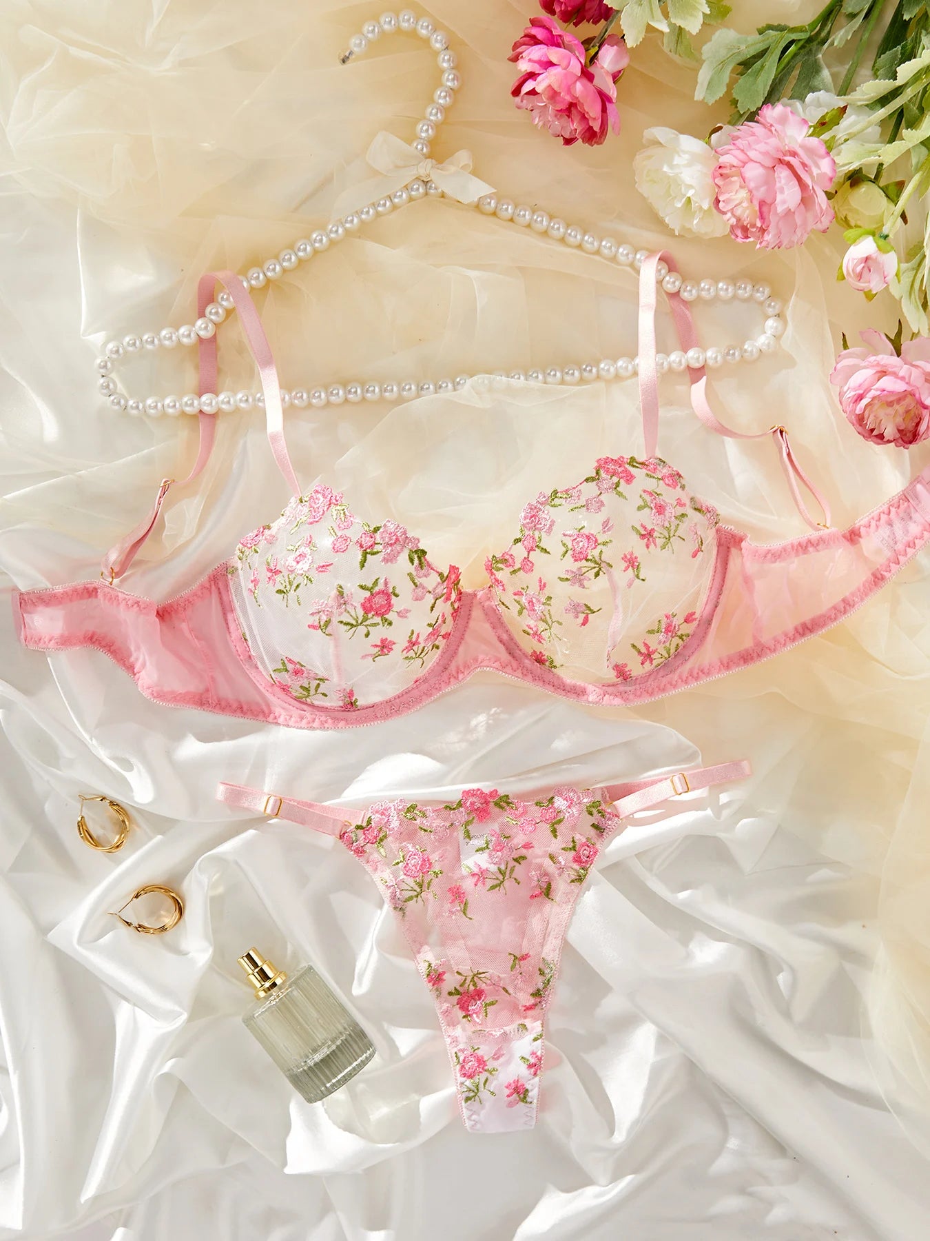 Floral Lace Set