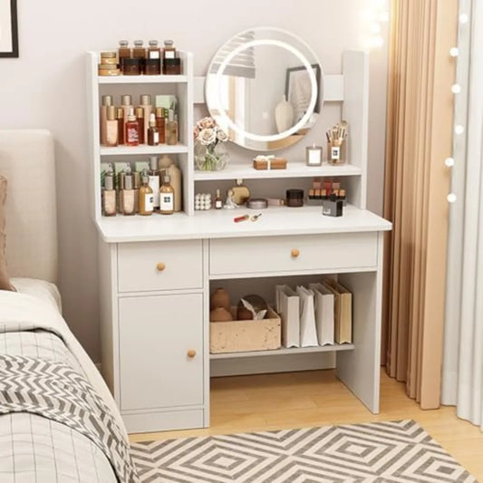 Luxe Vanity/Storage (no stool)