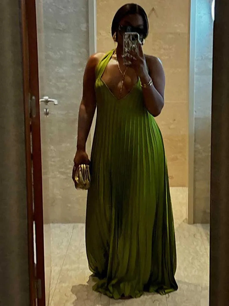 Pretty Pleat Dress
