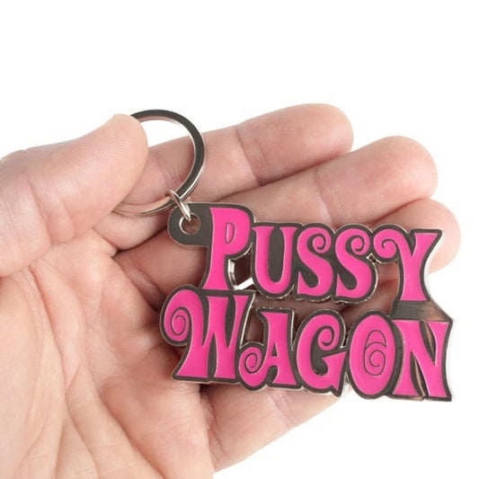 P*ssy Wagon Purse Charm