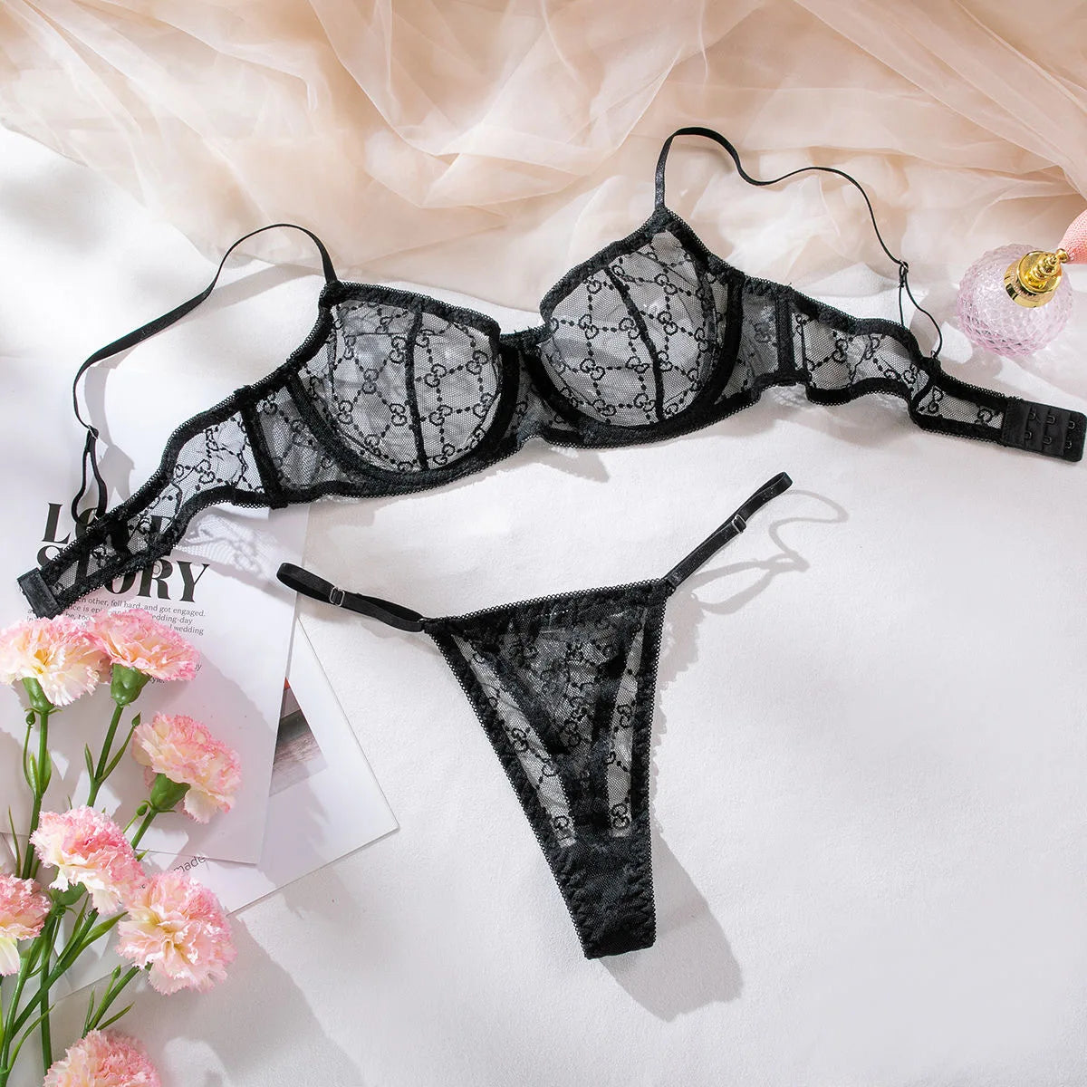 Rich B*tch Lace Set