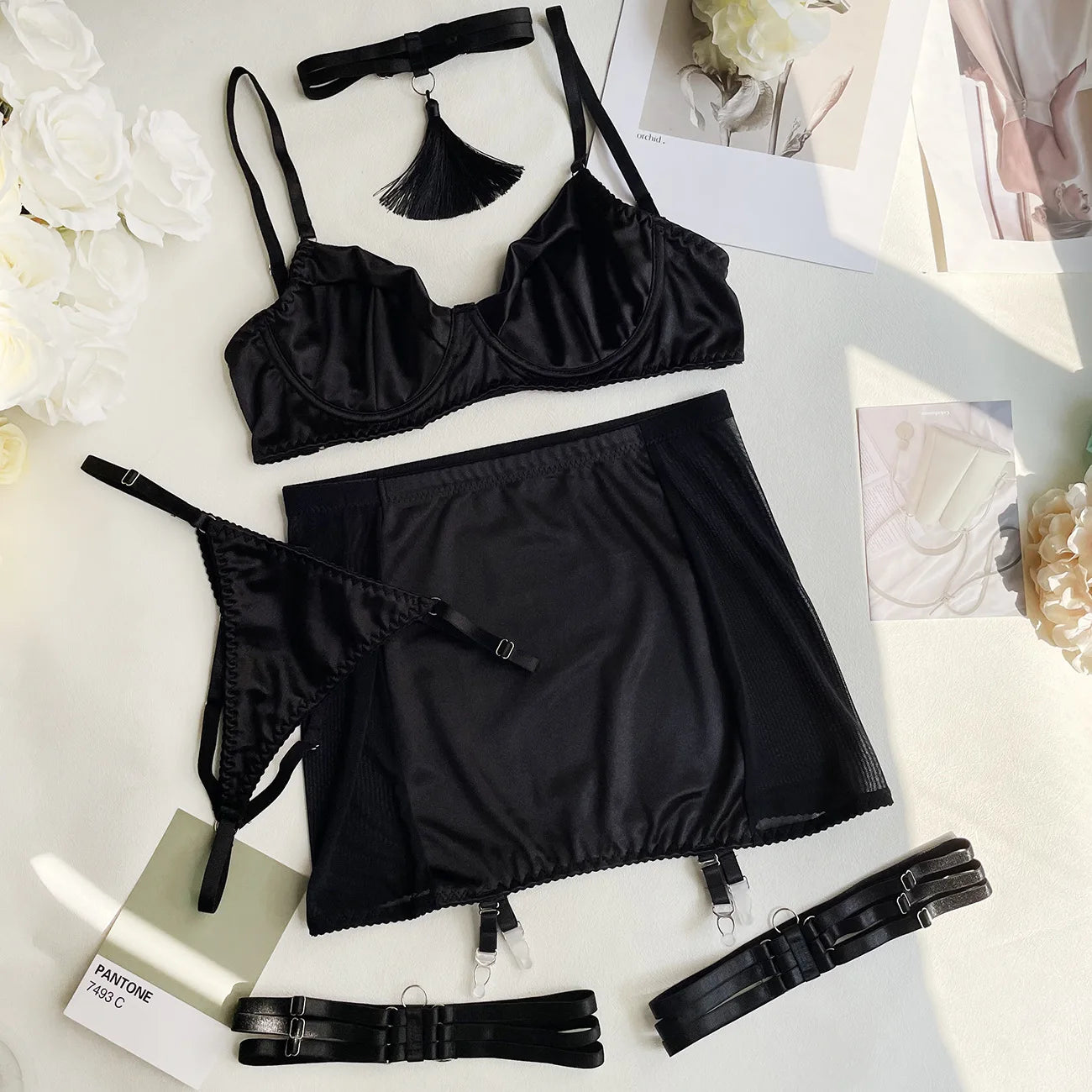 Tassel and Skirt Set