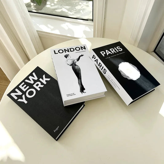 LONDONPARISNYC Book decor