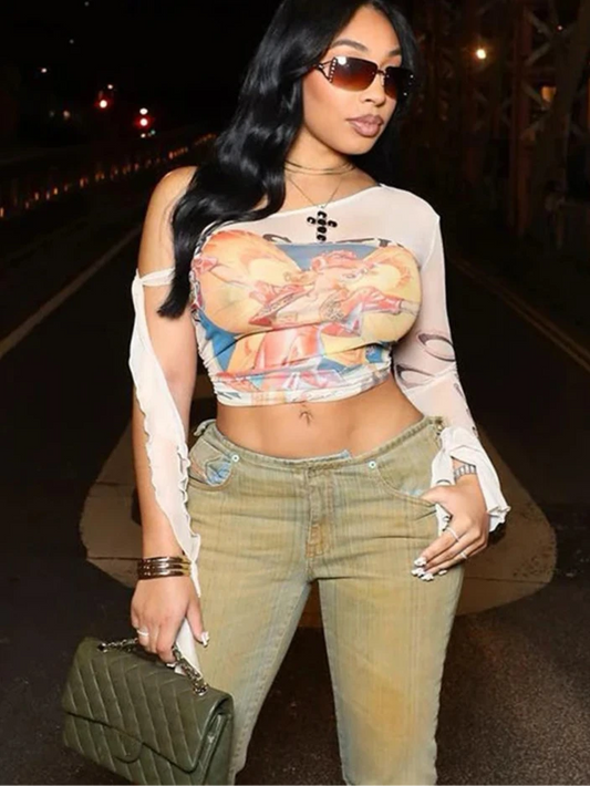 Double D Cropped Tank