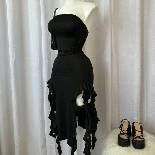 Ruffled Summer mini Dress