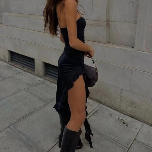 Ruffled Summer mini Dress